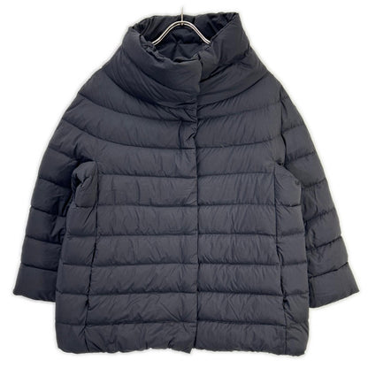 HERNO ヘルノ P10506D ブラック スタンドカラーダウンジャケット ジャケット
