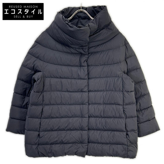 HERNO ヘルノ P10506D ブラック スタンドカラーダウンジャケット ジャケット