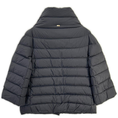 HERNO ヘルノ P10506D ブラック スタンドカラーダウンジャケット ジャケット