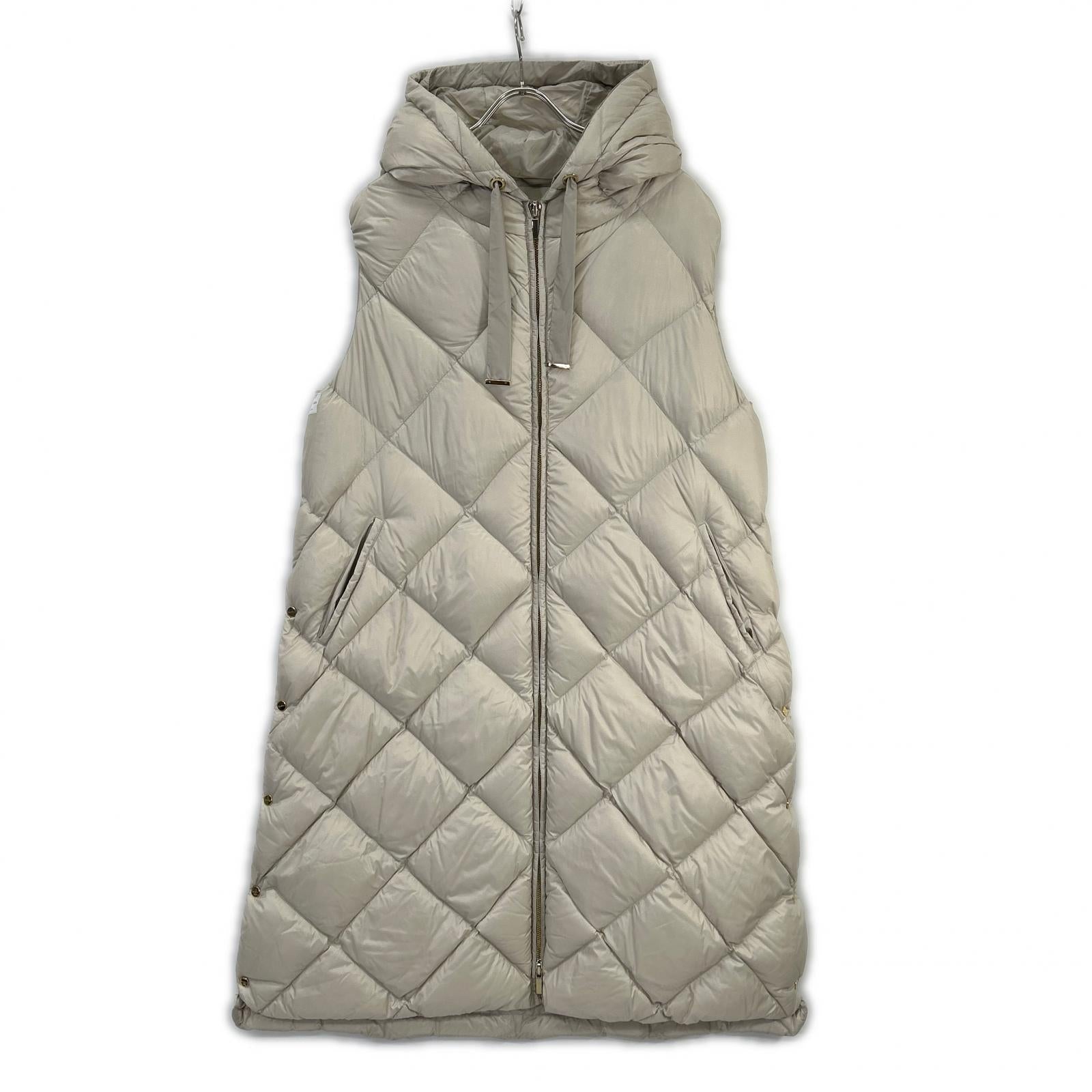 Max Mara マックスマーラ 929606266 ベージュ ザキューブ ナイロン ダウンベスト ベスト