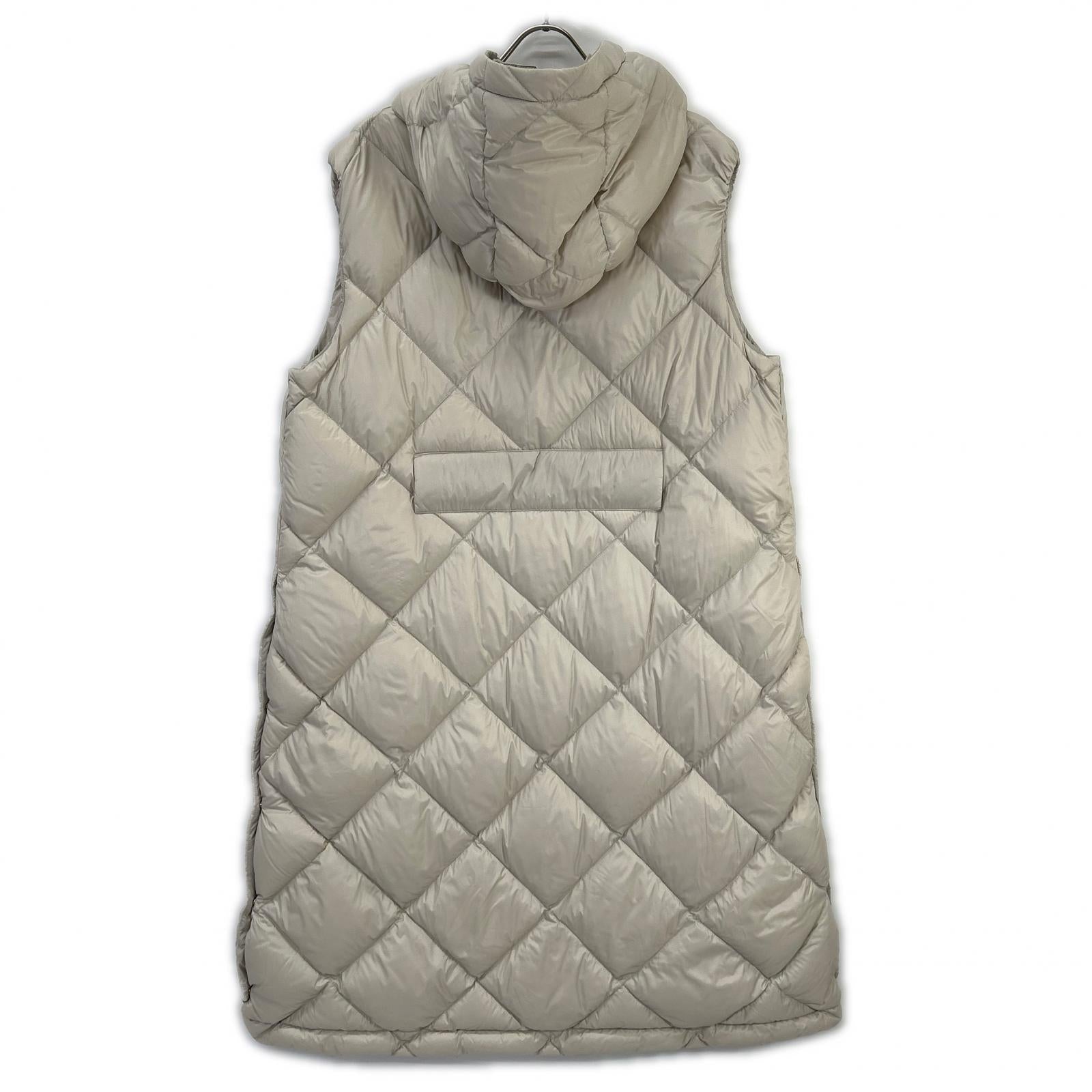 Max Mara マックスマーラ 929606266 ベージュ ザキューブ ナイロン ダウンベスト ベスト