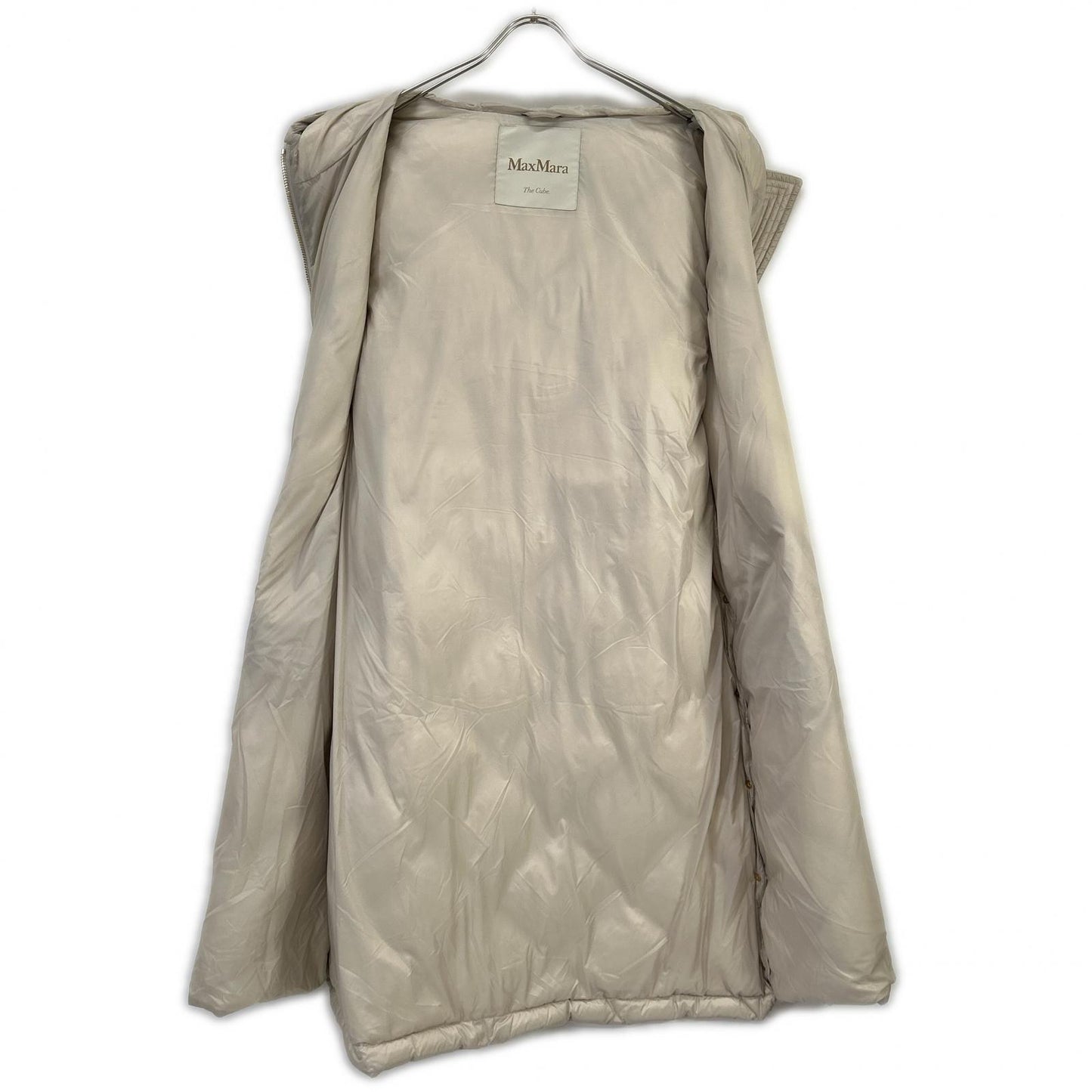 Max Mara マックスマーラ 929606266 ベージュ ザキューブ ナイロン ダウンベスト ベスト