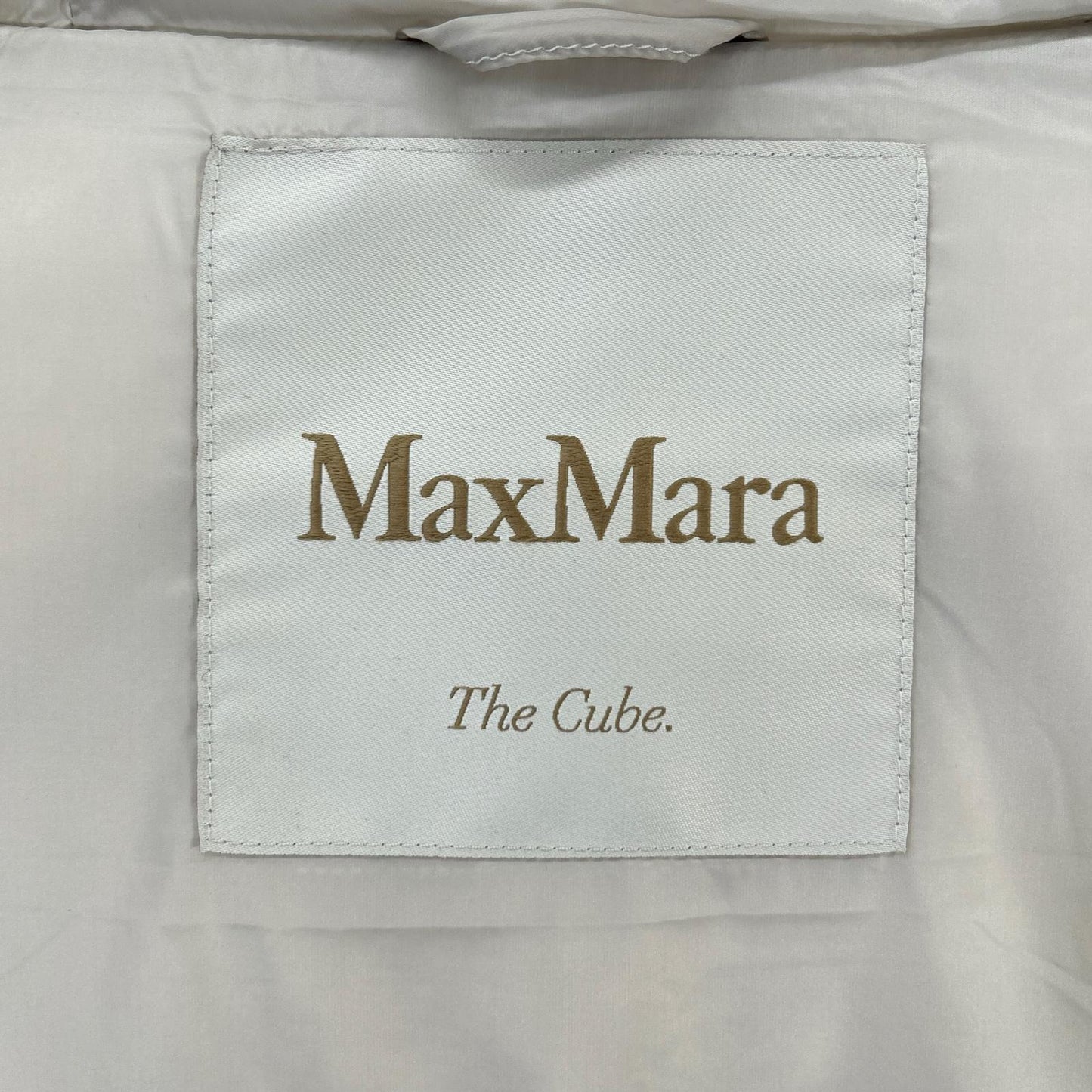 Max Mara マックスマーラ 929606266 ベージュ ザキューブ ナイロン ダウンベスト ベスト