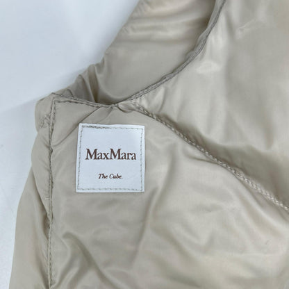 Max Mara マックスマーラ 929606266 ベージュ ザキューブ ナイロン ダウンベスト ベスト