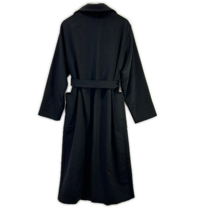 Max Mara マックスマーラ TIC1001 ブラック カシミヤ100% ロングコート コート