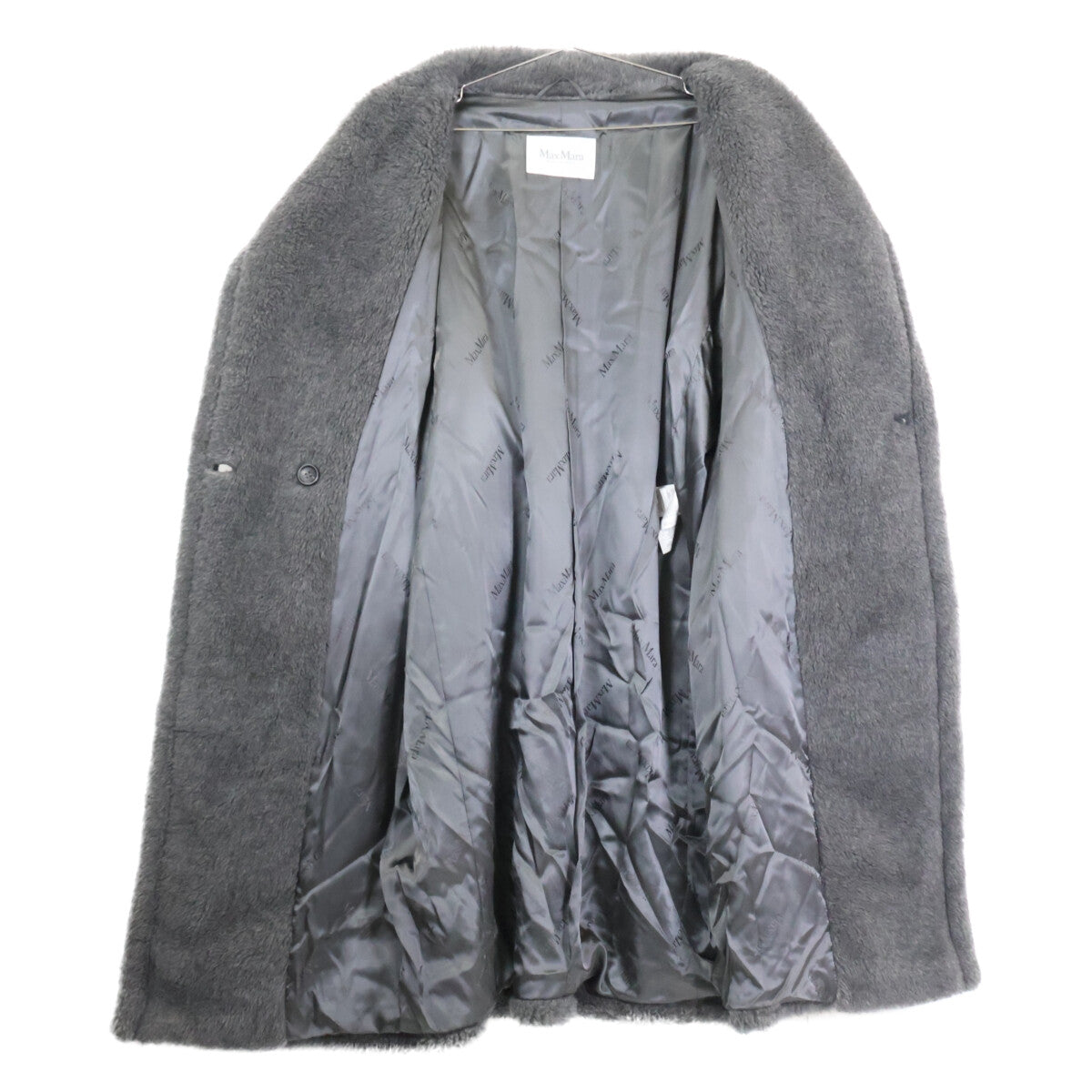 Max Mara マックスマーラ 【美品/国内正規】101607036 テディベア アルパカ/シルク混 アイコン コート