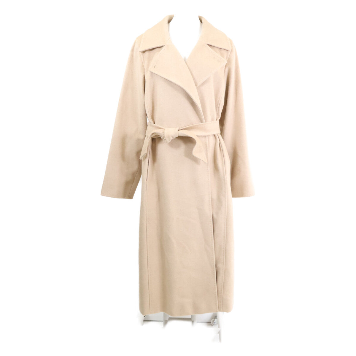 Max Mara マックスマーラ 【美品/国内正規】MANUELA マニュエラ キャメル100％ ベルト付 アイコン コート