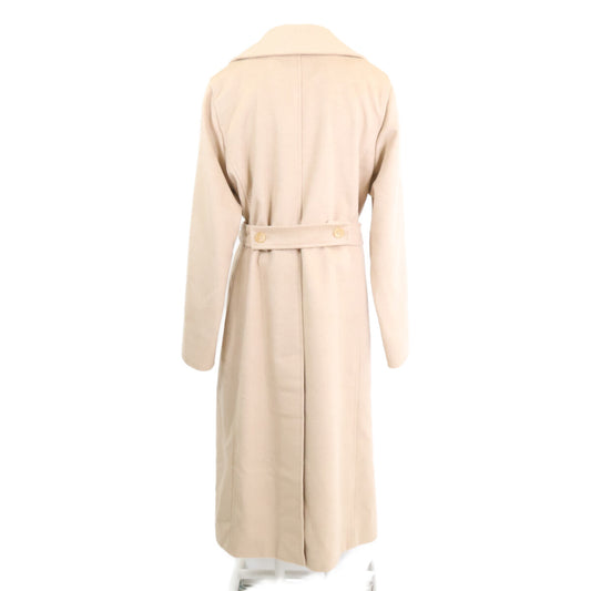 Max Mara マックスマーラ 【美品/国内正規】MANUELA マニュエラ キャメル100％ ベルト付 アイコン コート
