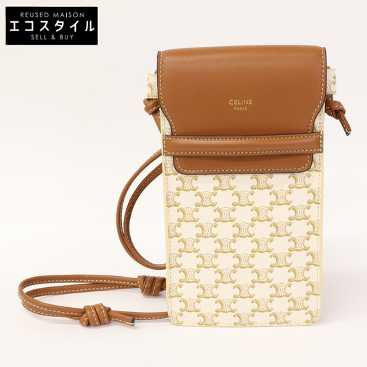 CELINE セリーヌ 10G332CQD トリオンフ モバイルポーチ/ ショルダーバッグ