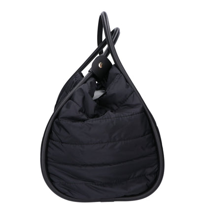 Max Mara マックスマーラ 【美品/国内正規】451654236 マリン キルティング ナイロン/レザー ショルダー ハンドバッグ