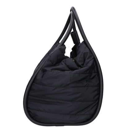 Max Mara マックスマーラ 【美品/国内正規】451654236 マリン キルティング ナイロン/レザー ショルダー ハンドバッグ