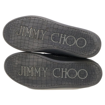 JIMMY CHOO ジミーチュウ スタースタッズ レザー ハイカットスニーカー シューズ