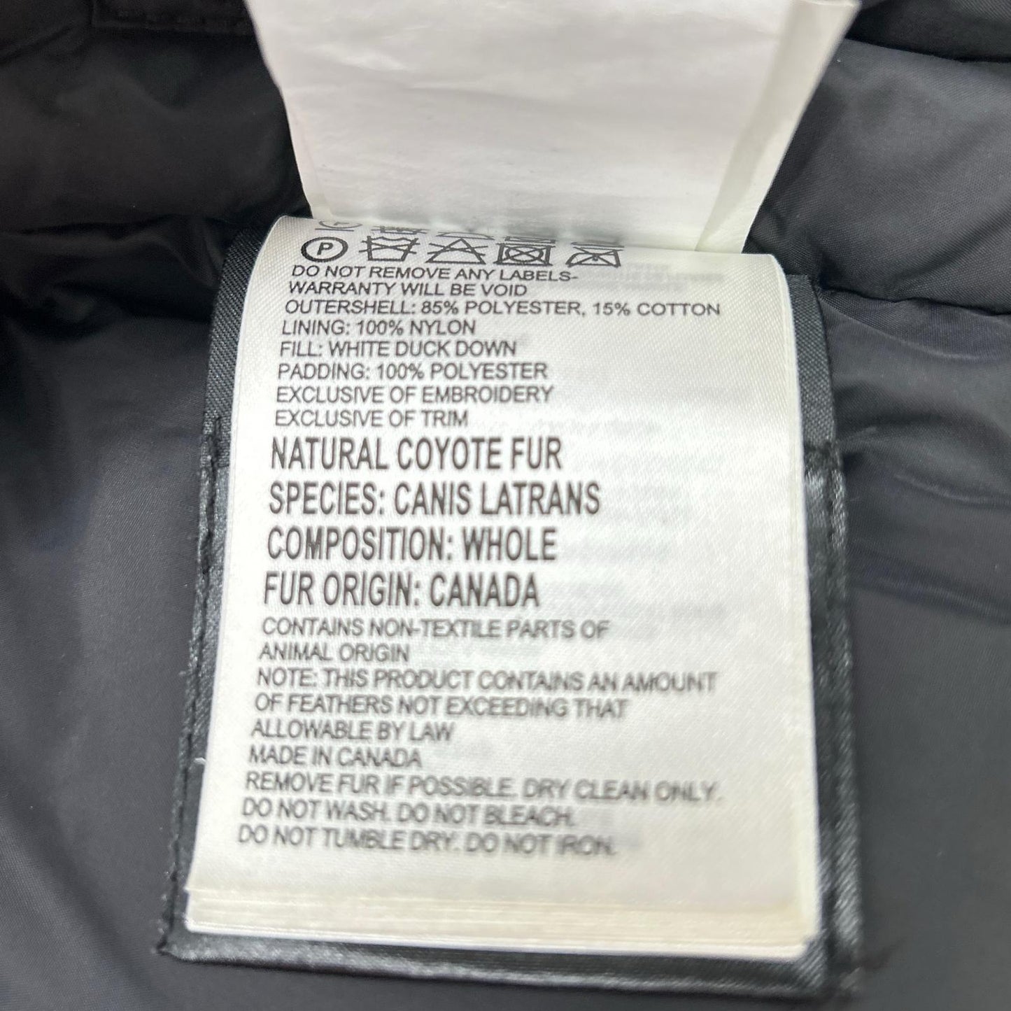 CANADA GOOSE カナダグース 3433JM ブラック オーフォード ダウンジャケット ジャケット