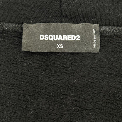 DSQUARED2 ディースクエアード S79HG0004 ブラック ICON ジップアップ ジャケット ジャケット
