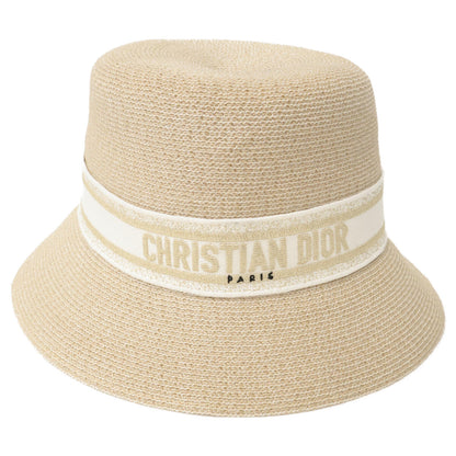 Christian Dior 迪奥 【美品/国内正品】22DRT923G157 DIORESORT 度假风徽标织带草帽