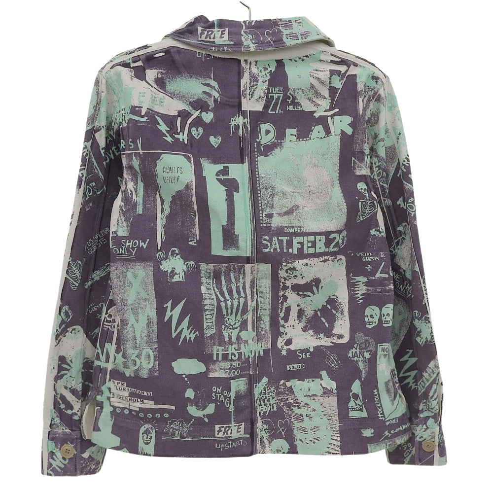 ACNE STUDIOS All-Over Print Jacket Men's Multicolor 44 FN-MN-OUTW000163 Jacket