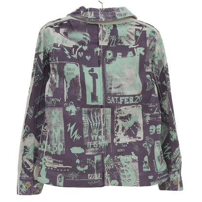 ACNE STUDIOS All-Over Print Jacket Men's Multicolor 44 FN-MN-OUTW000163 Jacket
