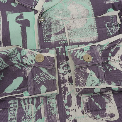 ACNE STUDIOS All-Over Print Jacket Men's Multicolor 44 FN-MN-OUTW000163 Jacket
