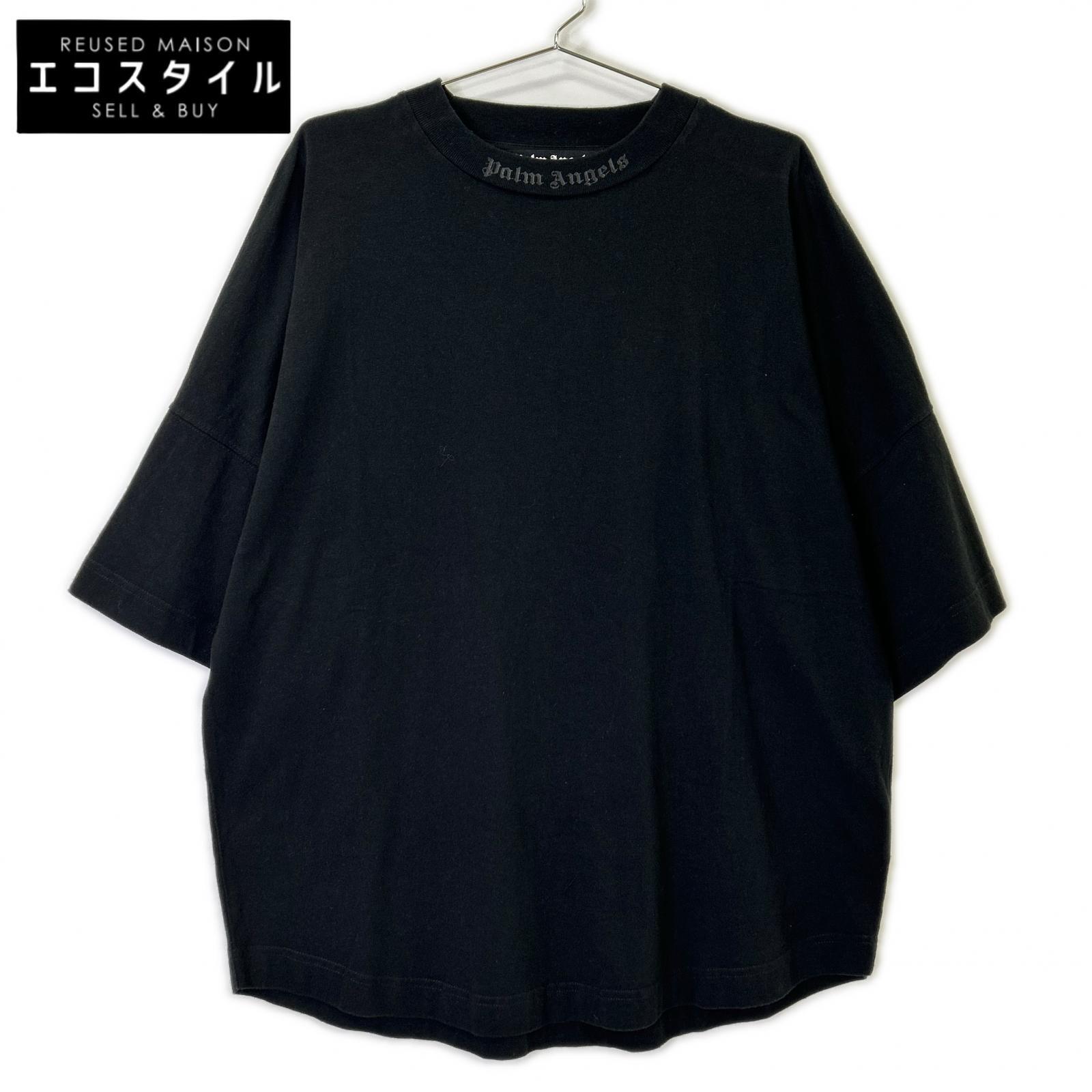 Palm Angels パームエンジェルス ブラック バックロゴ Tシャツ トップス