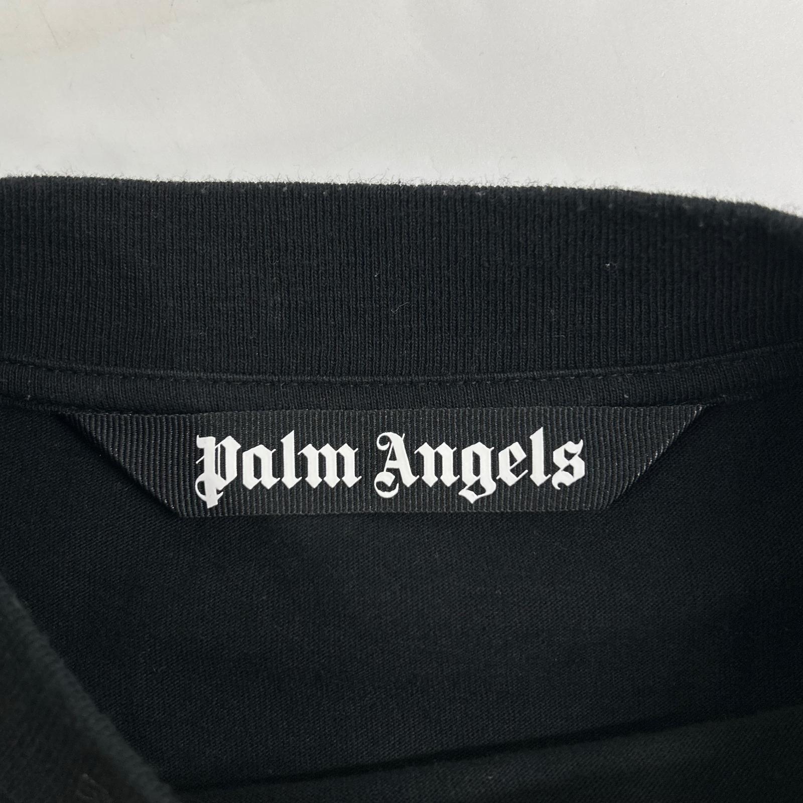 Palm Angels パームエンジェルス ブラック バックロゴ Tシャツ トップス
