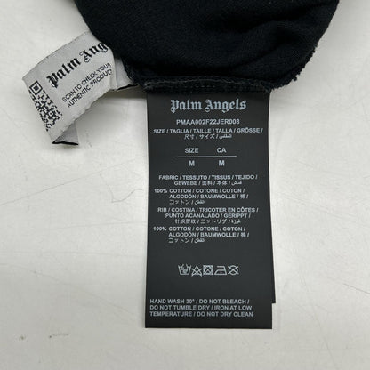 Palm Angels パームエンジェルス ブラック バックロゴ Tシャツ トップス