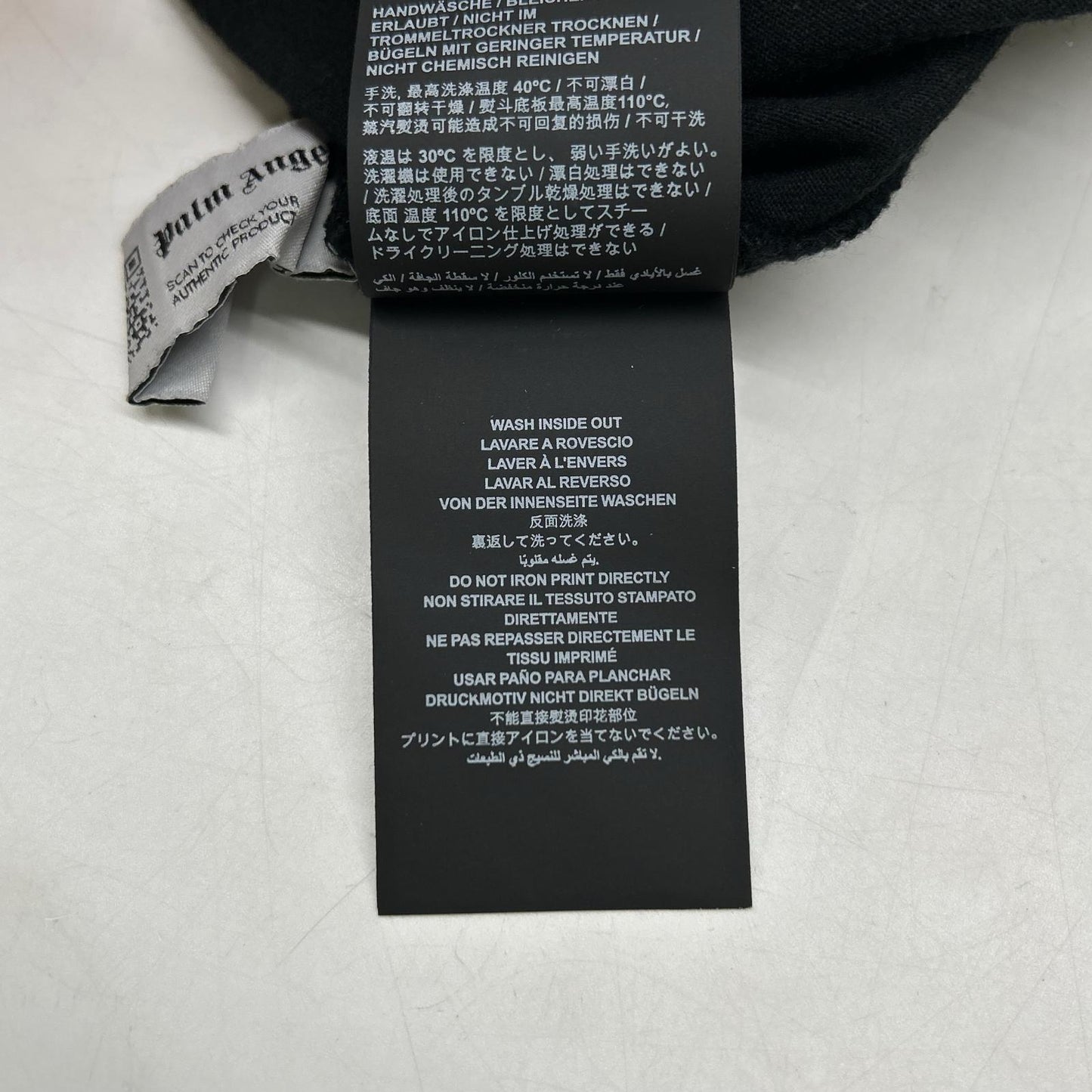 Palm Angels パームエンジェルス ブラック バックロゴ Tシャツ トップス