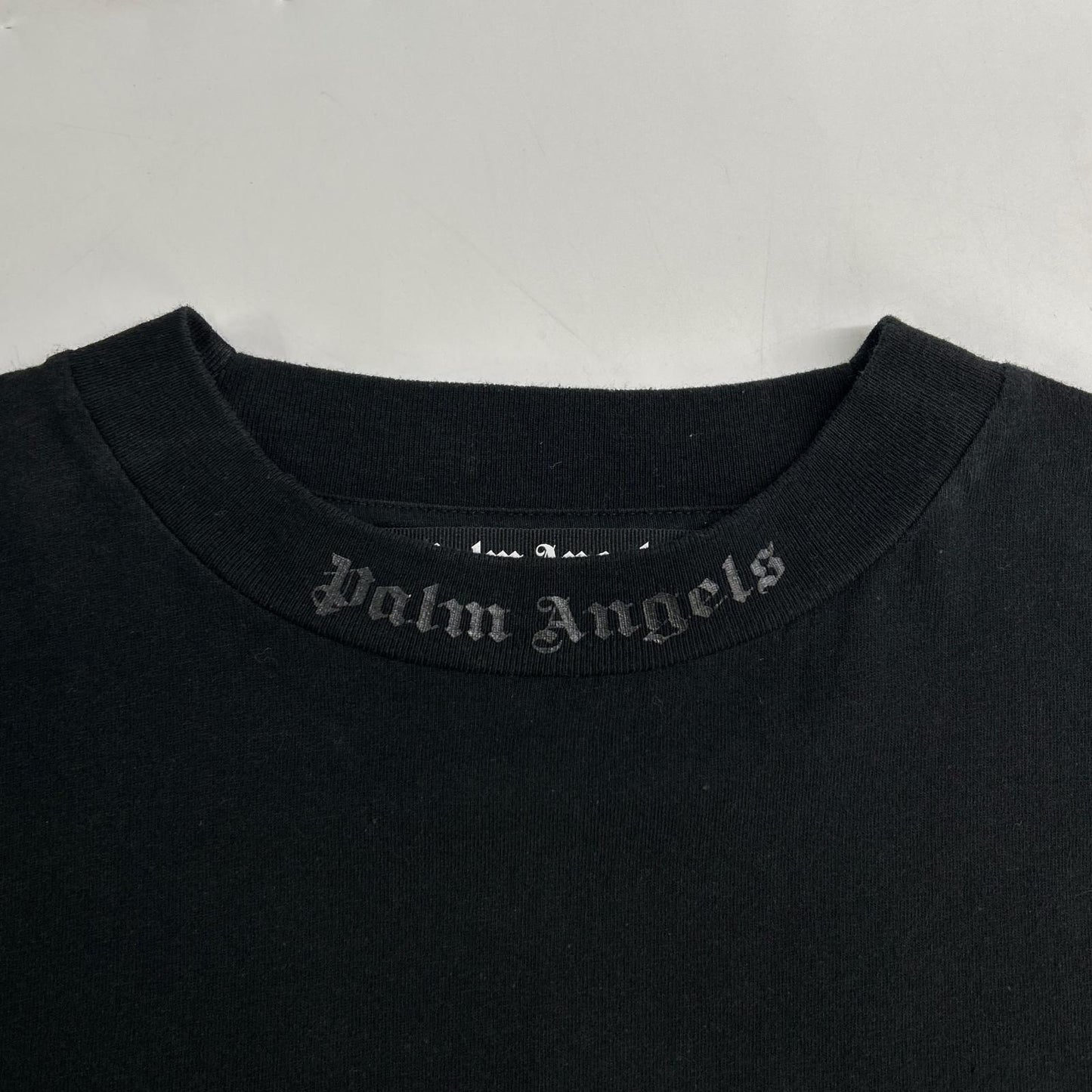 Palm Angels パームエンジェルス ブラック バックロゴ Tシャツ トップス