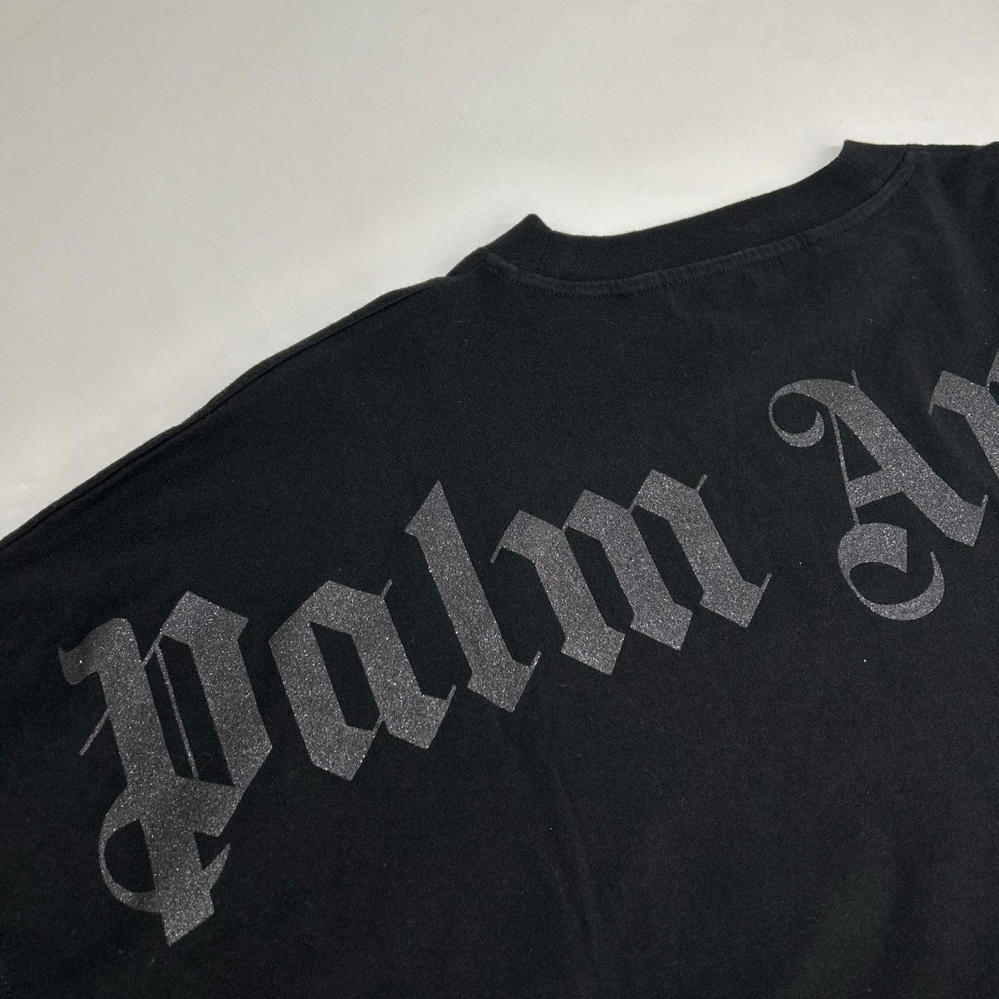 Palm Angels パームエンジェルス ブラック バックロゴ Tシャツ トップス