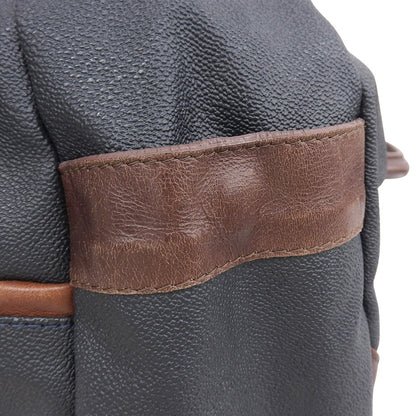 SILVOFFICE Leather 2-Way Bag Men's Navy Handbag Men's