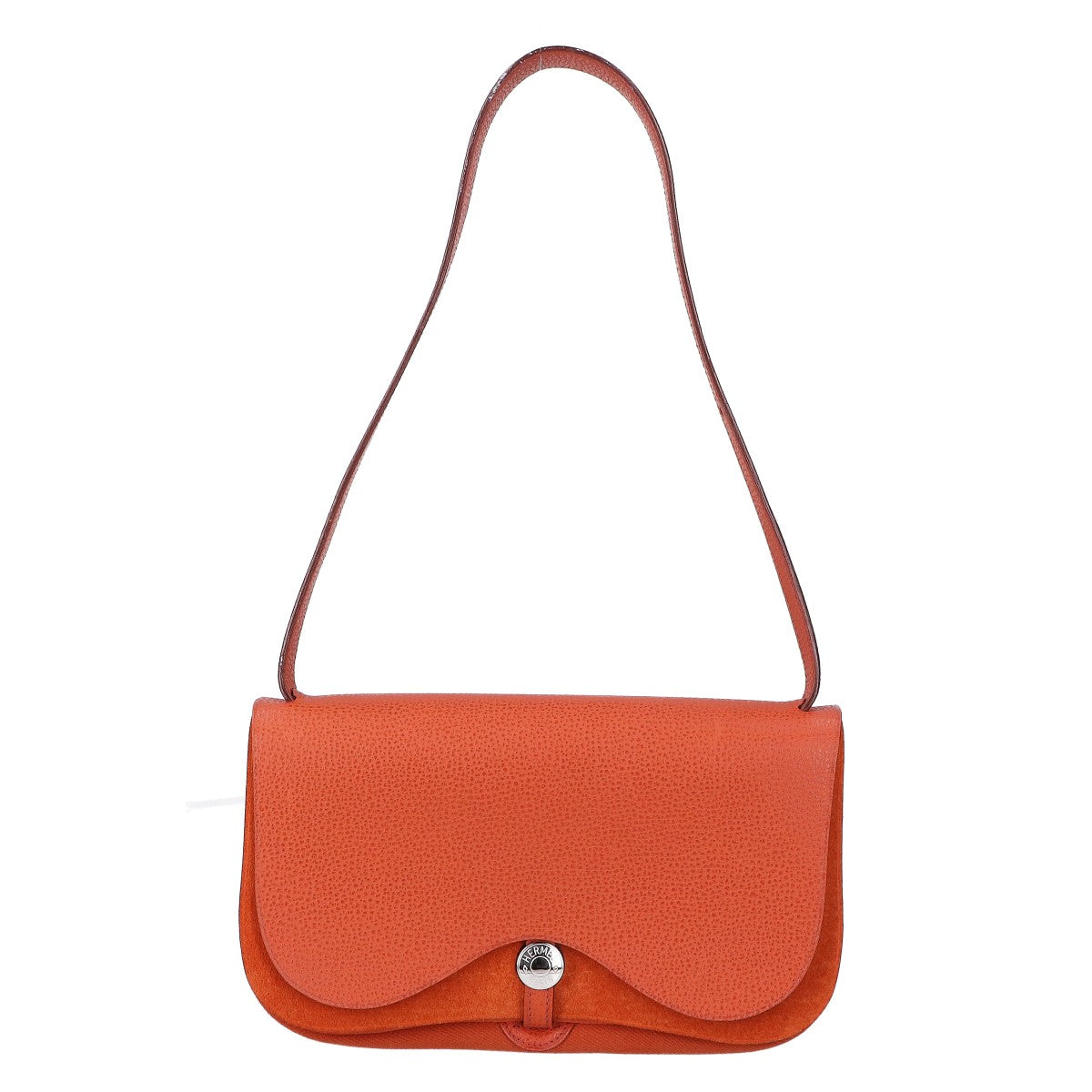 HERMES エルメス □I刻印 ヴァッシュ・リエージュ x トワルアッシュ サックコロラドPM ショルダーバッグ