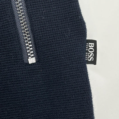 HUGOBOSS ヒューゴボス 10221939 ネイビー ジップアップ カーディガン トップス