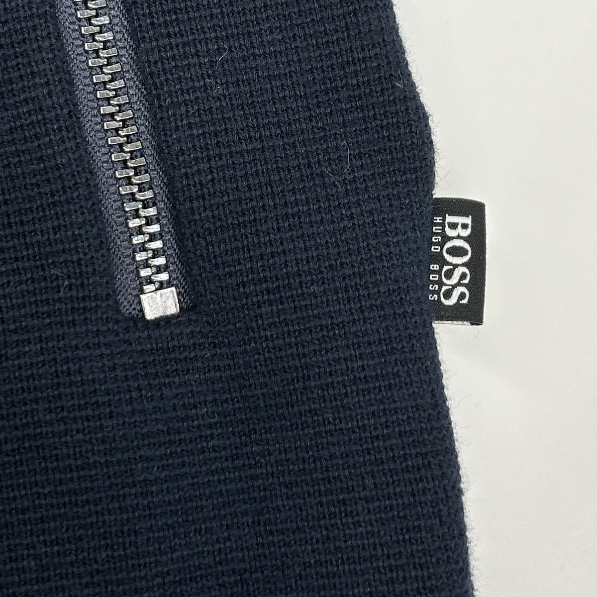 HUGOBOSS ヒューゴボス 10221939 ネイビー ジップアップ カーディガン トップス