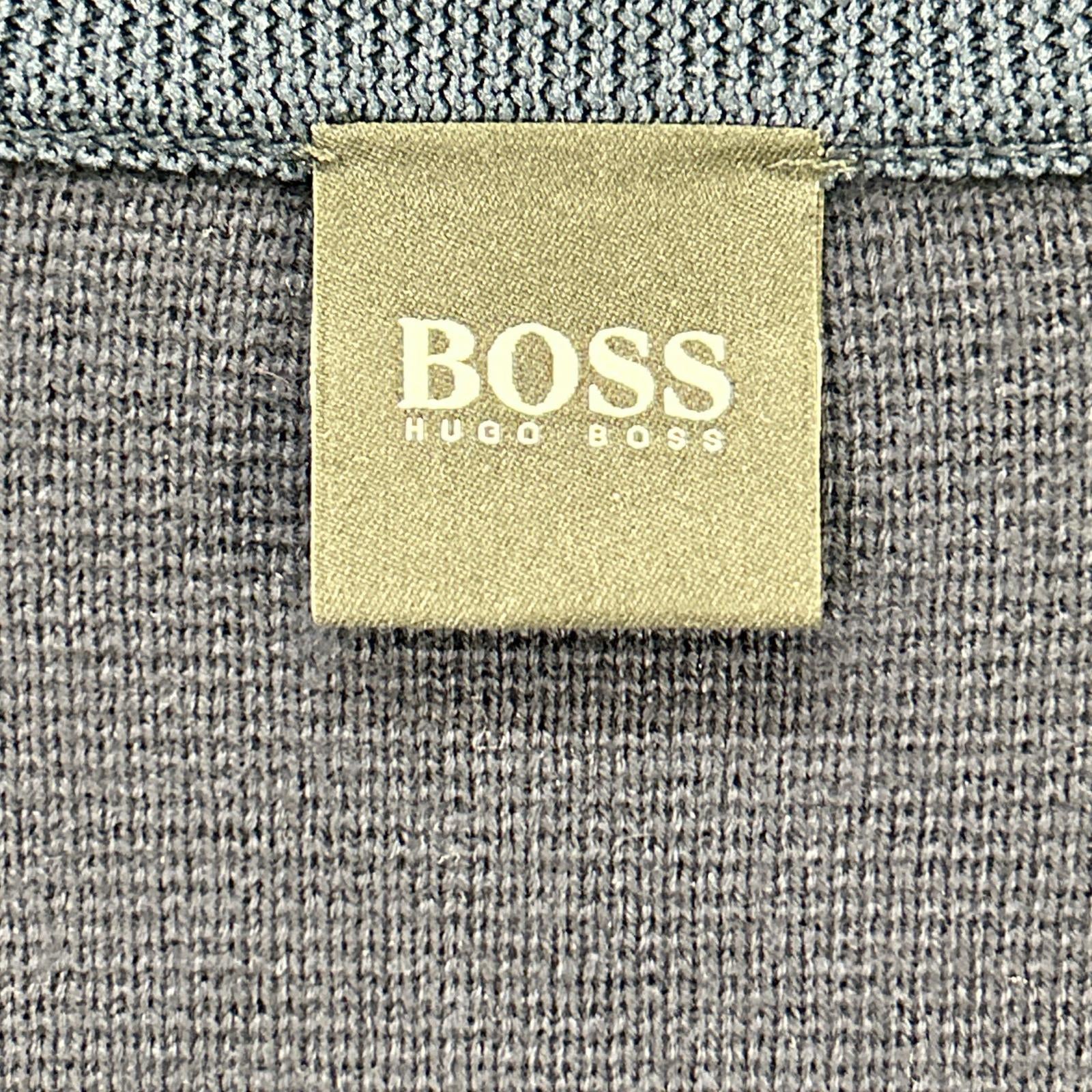 HUGOBOSS ヒューゴボス 10221939 ネイビー ジップアップ カーディガン トップス