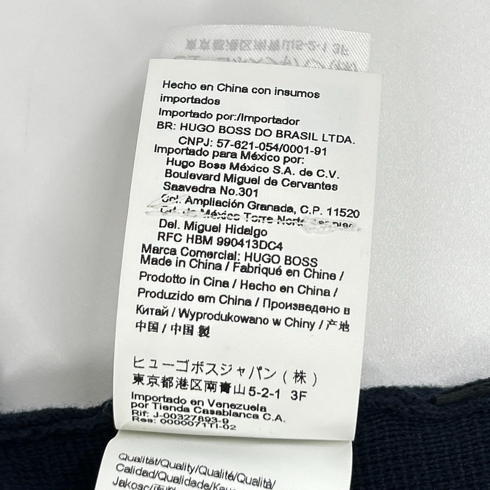 HUGOBOSS ヒューゴボス 10221939 ネイビー ジップアップ カーディガン トップス