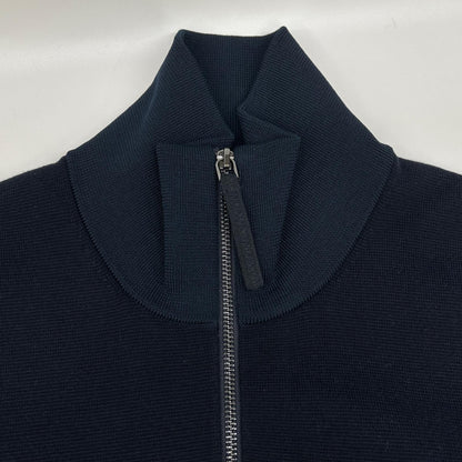 HUGOBOSS ヒューゴボス 10221939 ネイビー ジップアップ カーディガン トップス