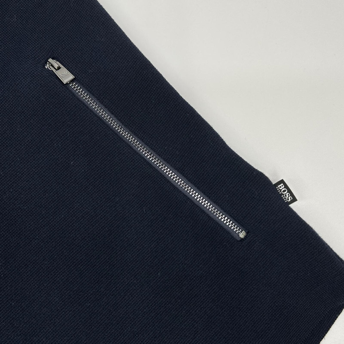 HUGOBOSS ヒューゴボス 10221939 ネイビー ジップアップ カーディガン トップス