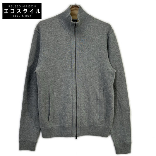HUGOBOSS ヒューゴボス グレー ジップアップ カーディガン トップス