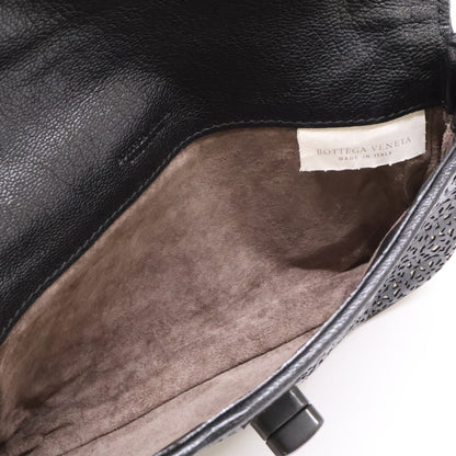 BOTTEGA VENETA Intrecciato Cut-Leather Clutch Bag, Second Bag
