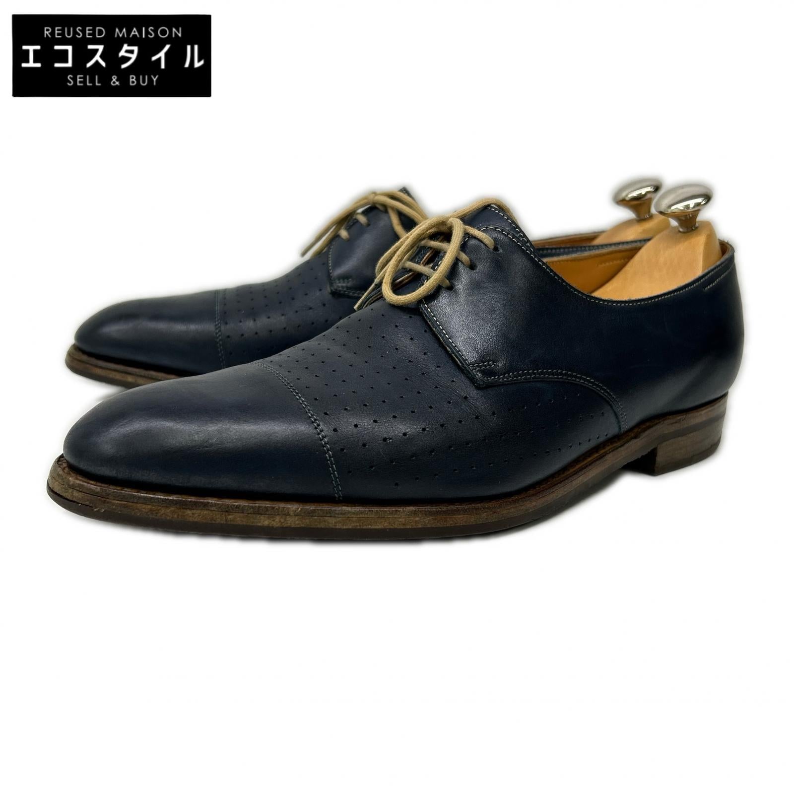 JOHNLOBB ジョンロブ EVERDON パンチング切替 ストレートチップ シューズ シューズ