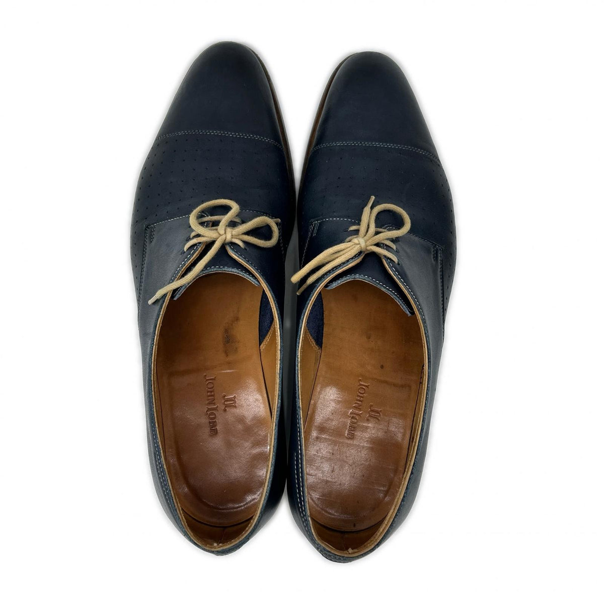 JOHNLOBB ジョンロブ EVERDON パンチング切替 ストレートチップ シューズ シューズ