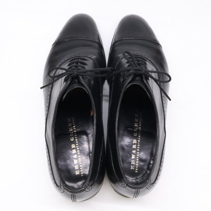 EDWARD GREEN BERKELEY punched cap-toe leather shoes