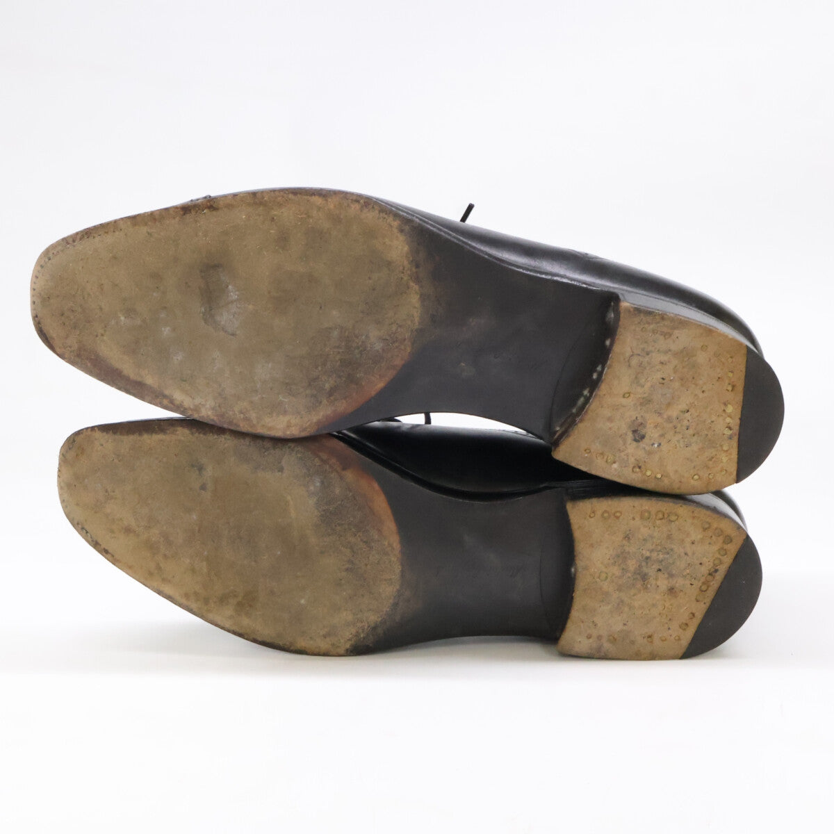 EDWARD GREEN BERKELEY punched cap-toe leather shoes