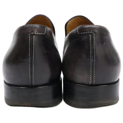 berluti ベルルッティ レザー スクエアトゥ スリッポン シューズ