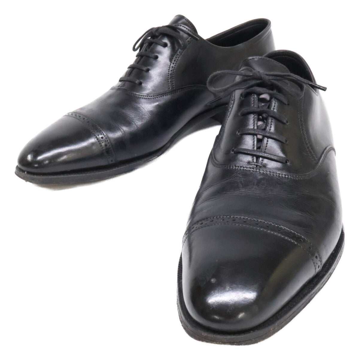 JOHNLOBB ジョンロブ Philip II フィリップ2 パンチドキャップトゥ レザーシューズ シューズ
