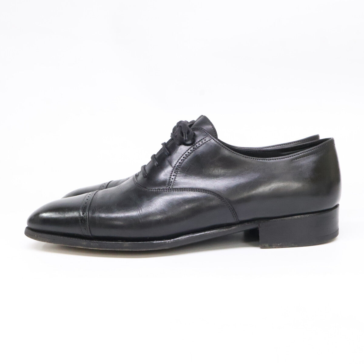 JOHNLOBB ジョンロブ Philip II フィリップ2 パンチドキャップトゥ レザーシューズ シューズ