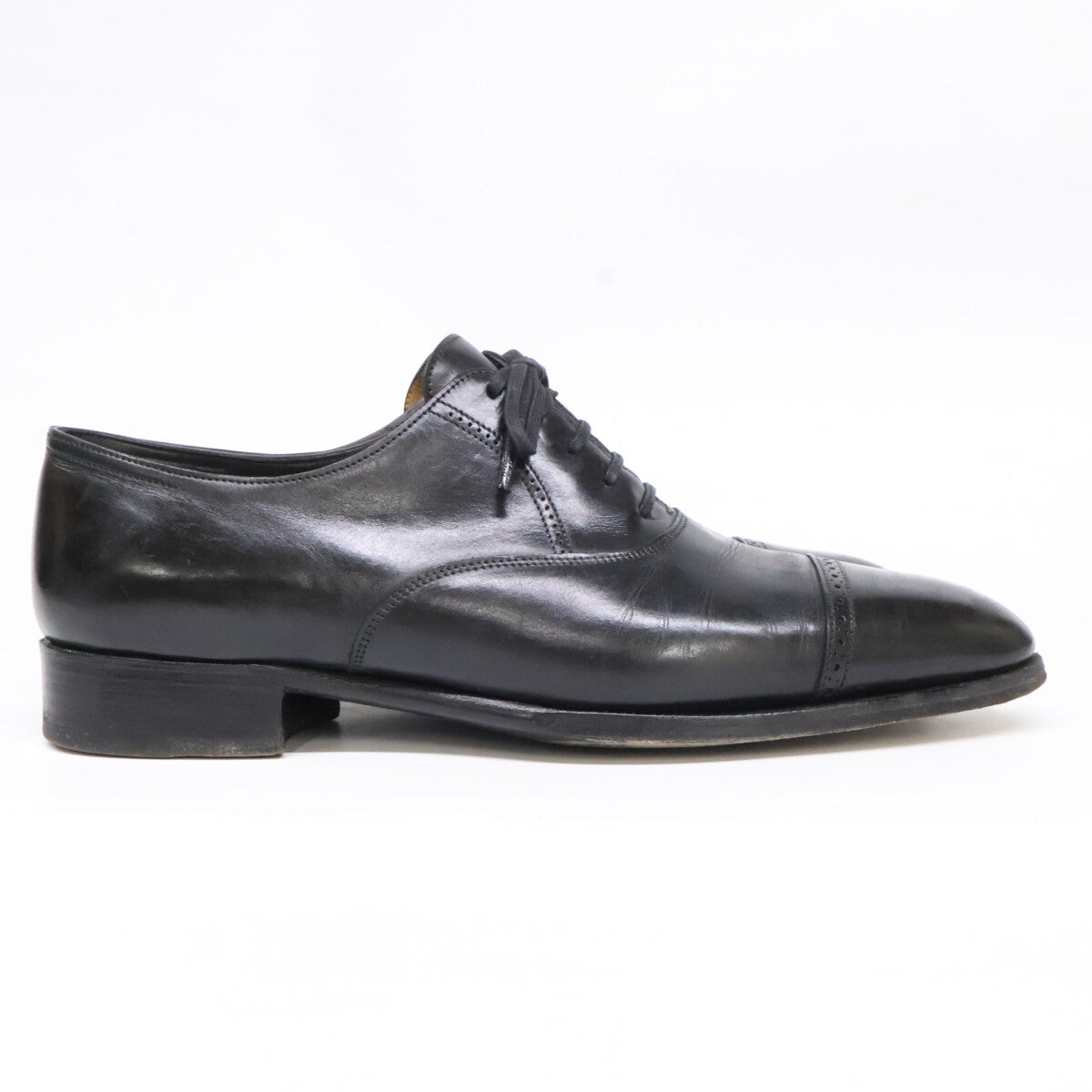 JOHNLOBB ジョンロブ Philip II フィリップ2 パンチドキャップトゥ レザーシューズ シューズ