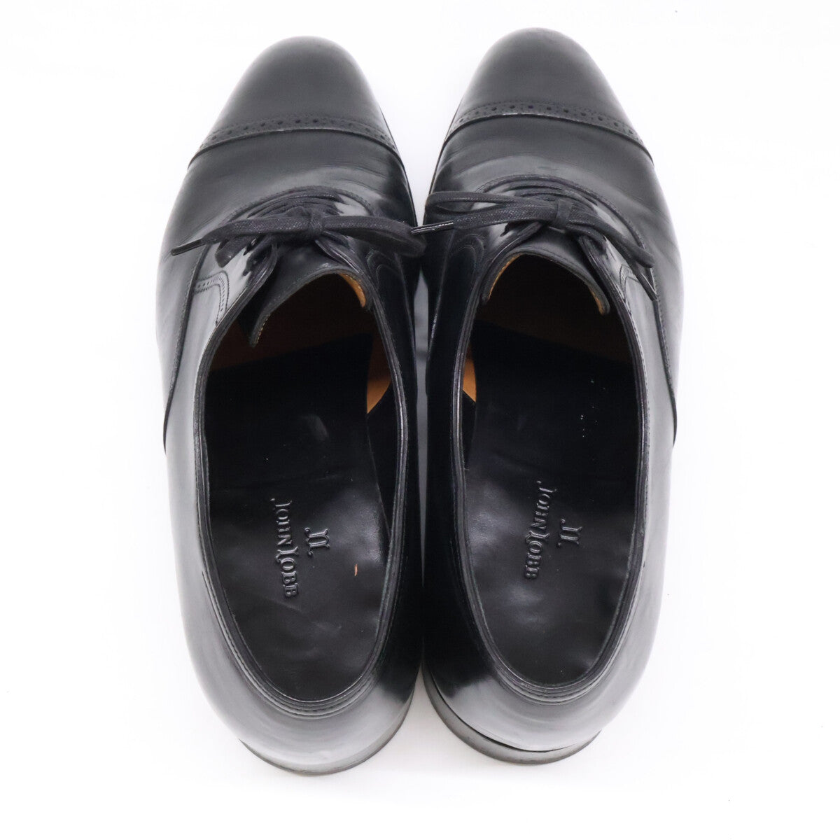 JOHNLOBB ジョンロブ Philip II フィリップ2 パンチドキャップトゥ レザーシューズ シューズ
