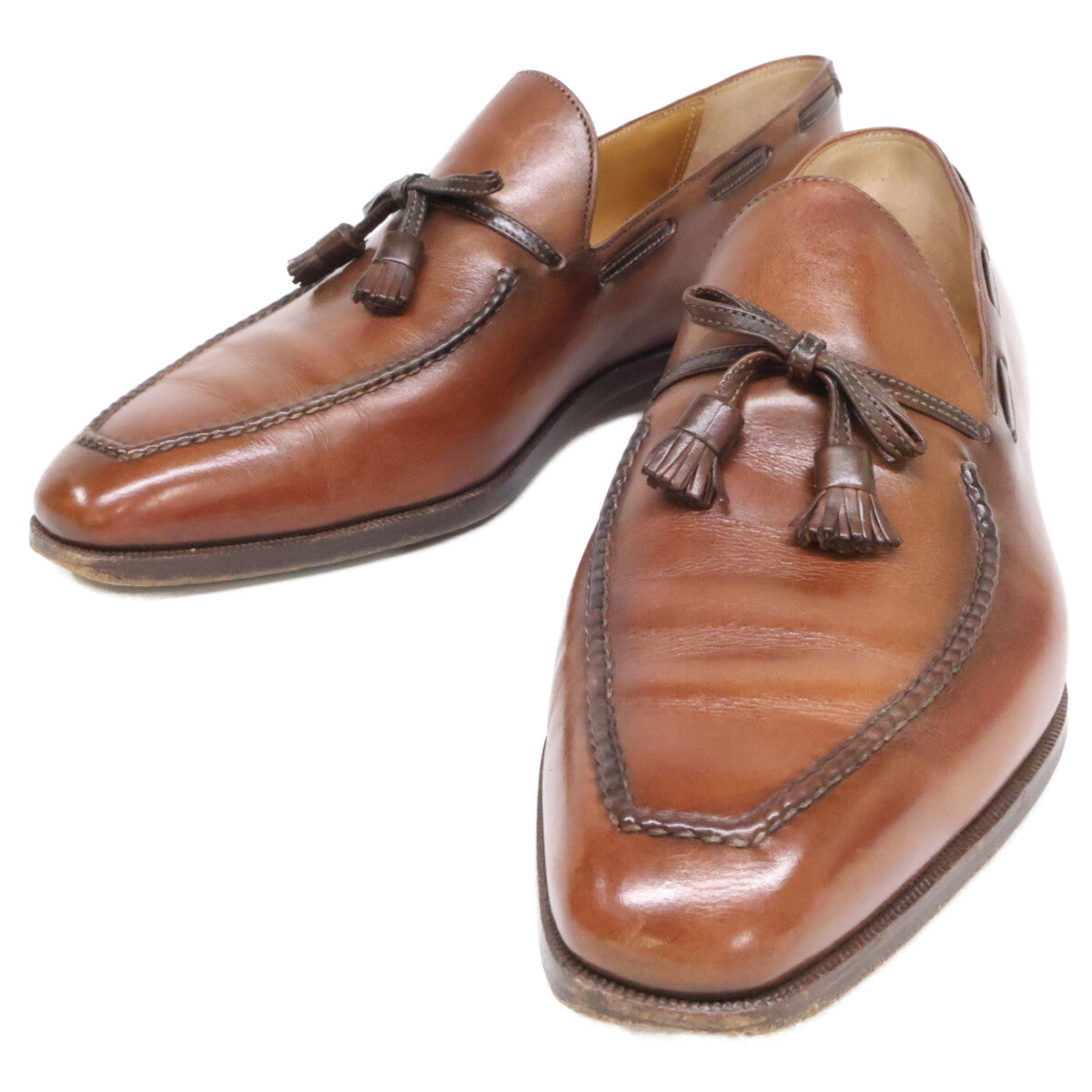Berluti Andy leather tassel loafers