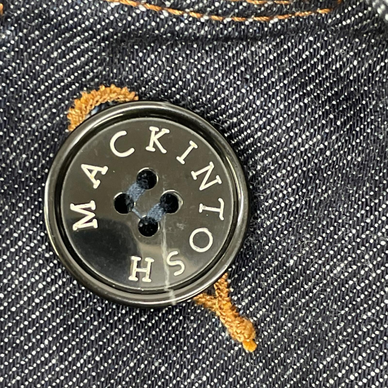 MACKINTOSH マッキントッシュ G261ND1017BGALT インディゴ HUMBIE SL DNM SHORT GTS ジャケット
