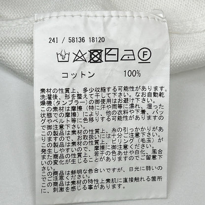 GRAN SASSO グランサッソ 58136 ホワイト 12ゲージソフトコットンクルーネックニット トップス
